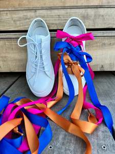 Minx: Minx 3 Pack Satin Laces: Tangerine Copper, Cobalt, Hot Pink