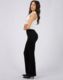 allabouteve | Jenner Side Split Pant Black