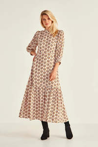 Lemon Tree Design: Lemon Tree - Susana Dress | Ecru Print