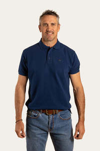 Ringers Western: Ringers Western - Essential Mens Polo | Navy