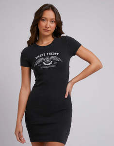 Silent Theory - Kingdom Mini Dress | Washed Black