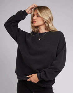 Silent Theory Cosy  Crew - Black