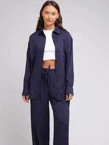 Silent Theory: Silent Theory - Oscar Shirt - Navy