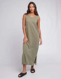 SILENT THEORY - Harley Tank Dress - Khaki