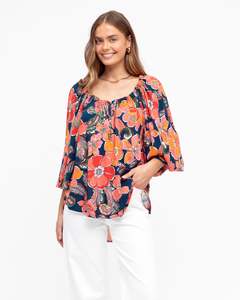 Label Of Love: Label of love | Stacey Top - Floral