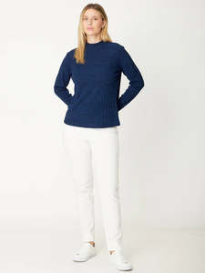 Luna Sky | Rib Core Top - Ink