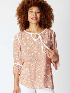 Luna Sky 1: Luna Sky | Floriana Bind Top - Melon