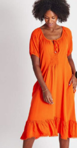 Luna Sky 1: Luna Sky - Lucy Core Dress | Orange