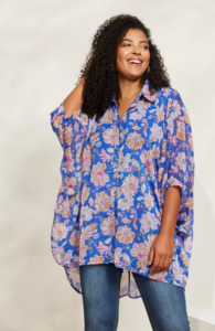 Eb Ive: eb&ive | Sereno Relaxed Shirt - Palme