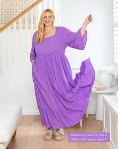 Bee Maddison: Bee Maddison | Kalani Dress - Lilac