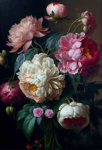 Catalog: Baroque Peonies | 18 lb Decoupage Tissue Paper