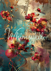 Patina Petals |18lb Decoupage Tissue Paper