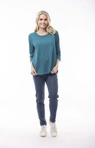 Orientique - Slub Tee | Teal