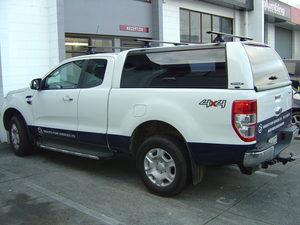 Products: Ford Ranger (2012-2021) Extra Cab Work-Style Canopy