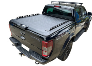 Products: Ford Ranger (2012-2021) Aluminum Checker Plate Lid