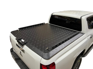 Products: Mitsubishi Triton (2024+) Aluminium Checker Plate Lid