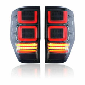 Ford Ranger Smoked LED Tail Lights 2012-2021 (Style 4)