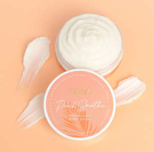 Pamper Relaxation: MALSEA BODY CO - PEACH SMOOTHIE NOURISHING BODY BALM  150ml