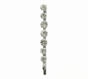 Fashion Home Accessories: Silver Rhinestone Hair Clip