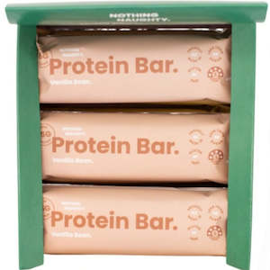 NOTHING NAUGHTY • Vanilla Bean Protein Bars - Box x12 40g