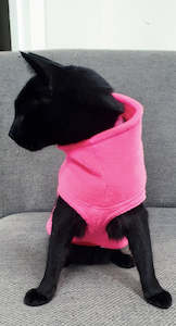 Cat Clothing: STYLECOM.NZ • Hot Pink Cat | Dog Sleeveless Top - Size S