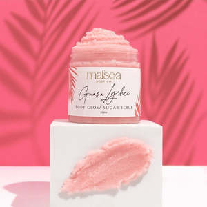 Frontpage: MALSEA - Guava Lychee Body Glow Sugar Scrub 250ml