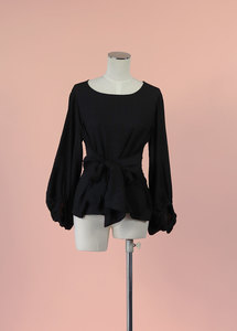 Dotti - Balloon Sleeve Tie Top, Size 6 - Styled in Seconds