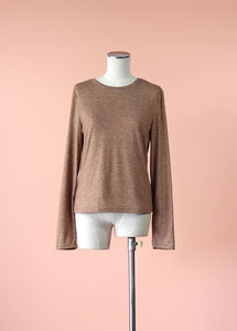 Products: Shein - Camel Longsleeve Top, Size 12-14 - Styled in Seconds