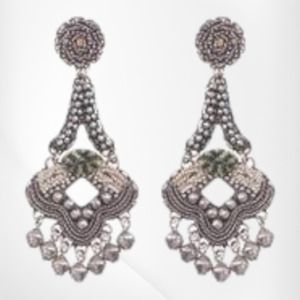 N1391 Handmade Israel Ayala Bar Earring