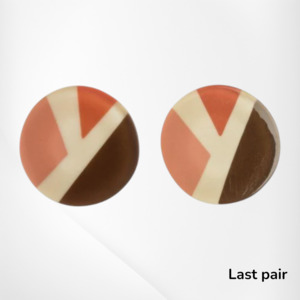 Abba Zsiska Handmade Jewellery: 7350504PINKQ00 ABBA pink stud