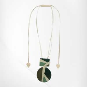 Abba Zsiska Handmade Jewellery: 7350203GREEQ00 ABBA green adj