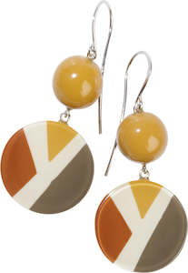 Abba Fashion Jewellery Zsiska: 7350503MUSTQ00 ABBA mustard