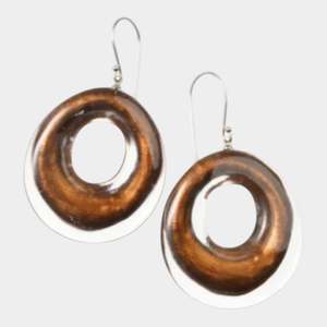 Luxux: 6350506COGNQ00 LUXUS cognac short hook size 4.7cm