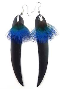 Feathers: TUSK10BBS Feather Earring.