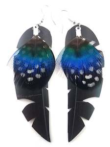 Feathers: TUIW10SBBGS Feather Earring