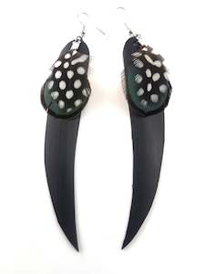 TUSK9LAGS Feather Earring