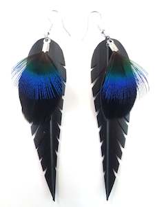 TUI9FSBBS Feather Earring