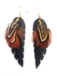 TUI7WBRG Feather Earring