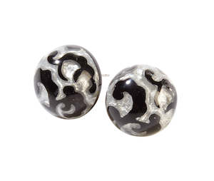Barroque Zsiska Fashion Jewellery: 8360503S00PQ00 BARROQUE silverpigment stud