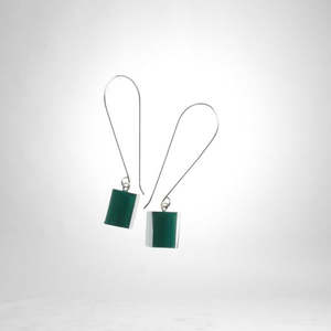 Colourful Beads Earrings: 60105019234Q00 COLOURFULCUBES green long hook (Last one)