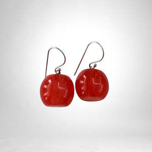 Colourful Beads Earrings: 4010503GLPIQ00 Glow Pink Earring Bead size: 5 Length: 2cm (Last pair)