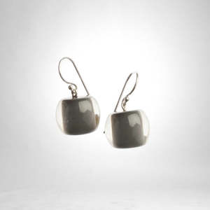 Colourful Beads Earrings: 40105039232Q00 COLOURFULBEADS grey short hook Bead size: 5 Length: 2cm