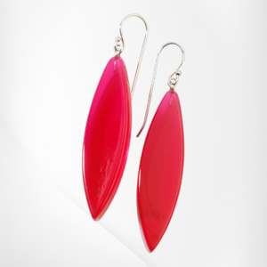 Colourful Statements Earrings: 40105400945Q00 COLOURFUL BEADS pink short hook size 4.6cm
