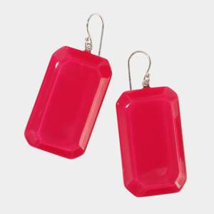 Colourful Statements Earrings: 5390502PINKQ00 AMAIZIE pink short hook