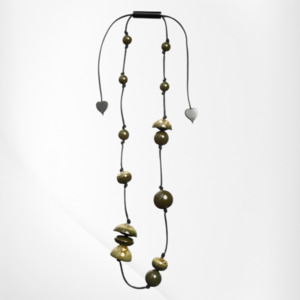 Wila Fashion Jewellery Zsiska Colourful Jewellery: 4410102GREEQ14 PHILO green adj