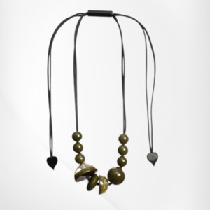 Wila Fashion Jewellery Zsiska Colourful Jewellery: 4410101GREEQ10 PHILO green adj