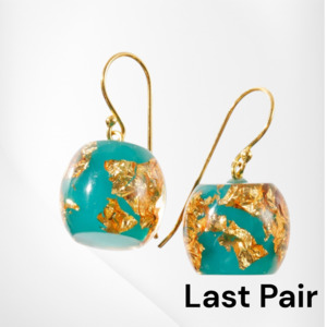 Wila Fashion Jewellery Zsiska Colourful Jewellery: 6370504TEALQ00 WILA teal short hook