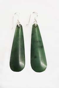 Pounamu Earrings: N200QM6N Pounamu Earrings