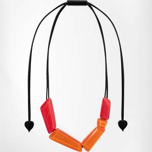 Jewelry: 9450101LUZ1Q05 LUZ orange/pink adjustable