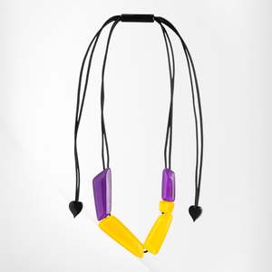Jewelry: 9450101LUZ3Q05 LUZ yellow/purple adjustable
